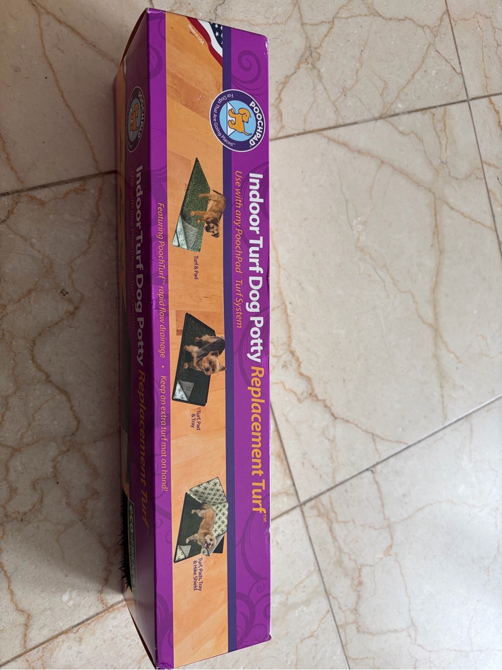 Indoor Turf Dog Potty Replacement Turf - Purple